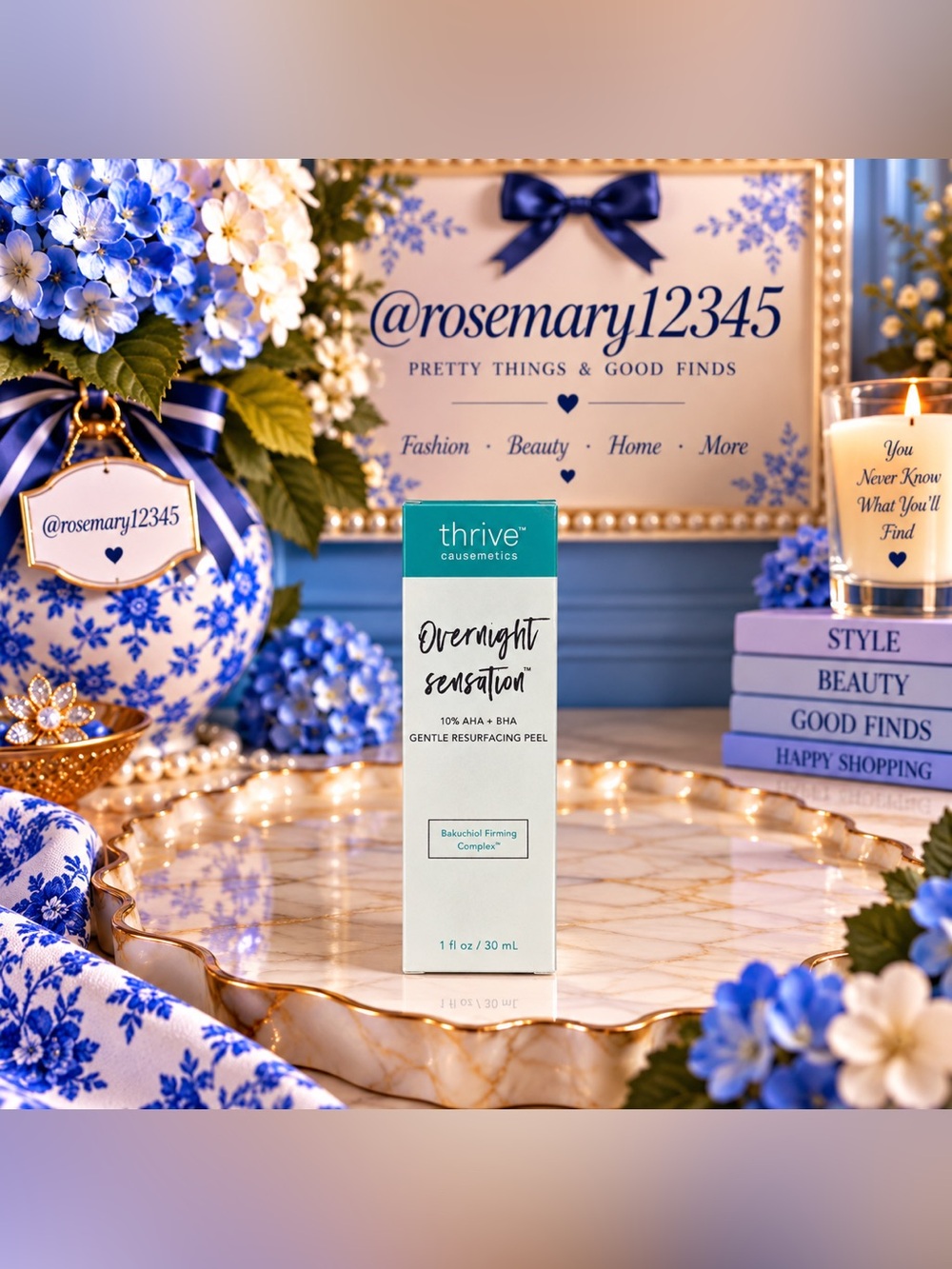 Thrive Causemetics Overnight Sensation Gentle Resurfacing Peel